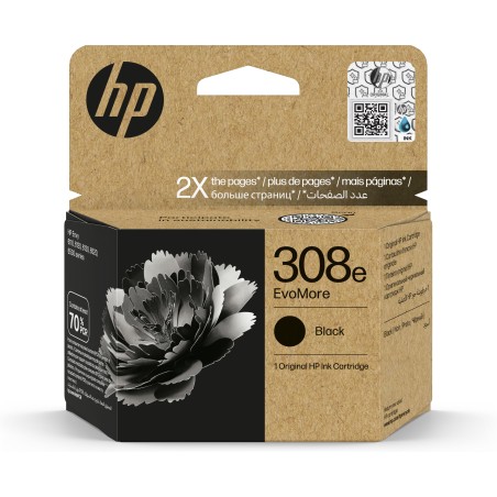 Cartucho de Tinta Original HP EvoMore HP 308e negra