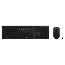 Lenovo Professional Wireless Rechargeable Keyboard and Mouse Combo UK English